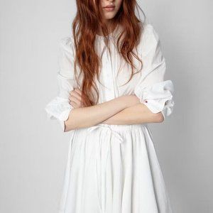 Zadig & Voltaire White Mini Dress